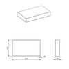 Elita Elitstone mramorová konzola 80,6 x 46 cm RE100800016010