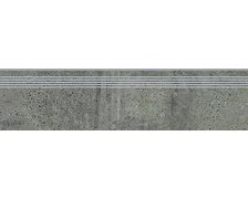 Opoczno Grand Stone Newstone Graphite rektifikovaná schodnica matná 29,8 x 119,8 cm