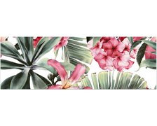 Ceramstic Allda Manantia B lesklý dekoračný rektifikovaný obklad 30 x 90 cm DGL.408B.MNT.90X30.FLOWER