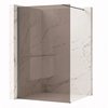 Rea Flexi Brown sprchová zástena 80 x 195 cm sklo hnedé K9975