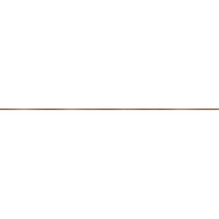 Opoczno METAL COPPER BORDER GLOSSY listela lesklá 1 x 119,8 cm OD987-013
