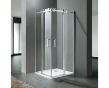 Aquatek TEKNO A4 štvorcový sprchový kút 90 x 90 x 210 cm, sklo číre