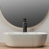 Rea BELINDA MARBLE MATT keramické umývadlo na dosku 46 x 32 cm U8702