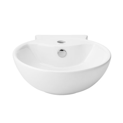 Uptrend – Umývadlo na stenu Rio 42,5 × 40 cm biele lesklé TR4033