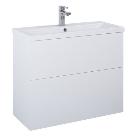 Elita SET KIDO skrinka pod umývadlo 80 cm 2S biela matná, s umývadlom 168093/2x168295