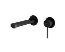 Besco DECCO podomietková umývadlová vodovodná batéria čierna matná BU-DS-CZ