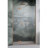 Radaway Essenza Brushed Copperl DWJ sprchové dvere 120 x 200 cm 1385016-93-01R