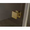Besco PIXA GOLD sprchový kút  90 x 90 x 195 cm, profil zlatý, sklo číre