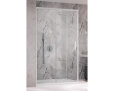 Radaway IDEA White KDJ obdĺžnikový sprchový kút 100 x 110 x 205 cm 387040-04-01L+387053-04-01R