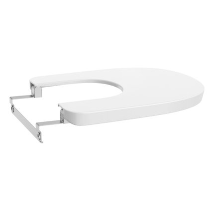 Roca TURA pokrývka bidetu so systémom SoftClose, duroplast A806F02002