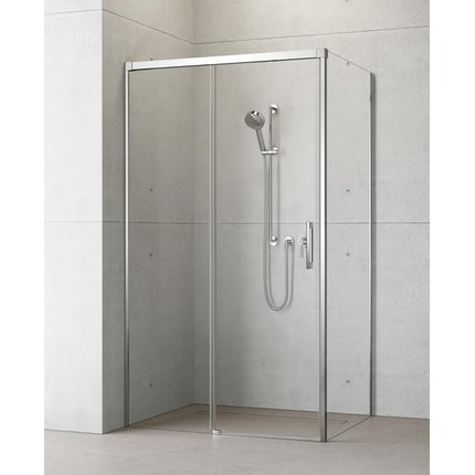 Radaway IDEA KDJ obdĺžnikový sprchový kút 100 x 80 x 205 cm 387040-01-01L+387051-01-01R