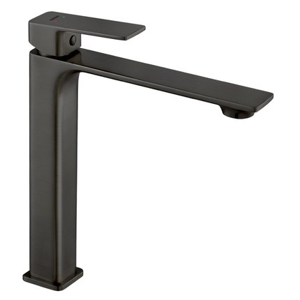 Novaservis DUNE umývadlová vodovodná batéria s výpusťou vysoká, gun metal BDU2LGM