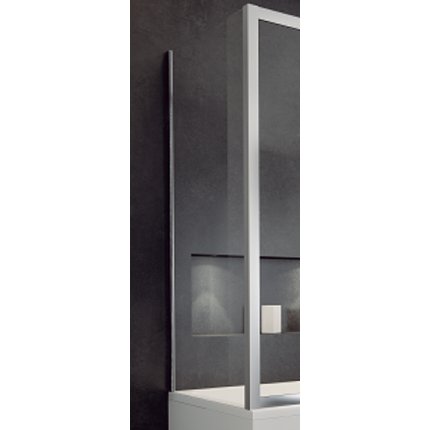 Besco DUO SLIDE II bočná  vaňová zástena 70 x 150 cm, sklo číre, profil chróm