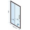 Rea RAPID SLIDE sprchový kút 110 x 90 x 195 cm sklo číre K6422-K6401