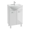 Defra Mea D55 - Kúpeľňová skrinka s umývadlom 53 x 31 cm (207-D-05505+1521)