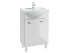 Defra Mea D55 - Kúpeľňová skrinka s umývadlom 53 x 31 cm (207-D-05505+1521)