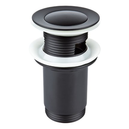 Valvex STAR Black – Automatický odtokový ventil s prepadom 2452520