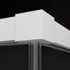 Radaway IDEA White KDJ obdĺžnikový sprchový kút 100 x 120 x 205 cm 387040-04-01R+387054-04-01L