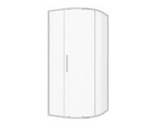 Novoterm SOLID RPS CHR SOLO sprchový kút bez vaničky 90 x 90 x 195 cm, sklo číre