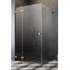 Radaway ESSENZA PRO GOLD KDJ štvorcový sprchový kút 120 x 120 x 200 cm 10097120-09-01R+10098120-01-01