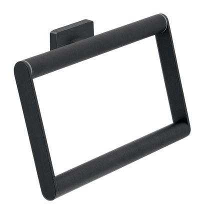 NOVASERVIS GRETA držiak na uterák gun metal AGR11GM