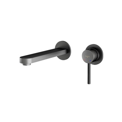 Besco DECCO podomietková umývadlová vodovodná batéria grafit BU-DS-GR