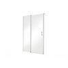 Besco EXO-C sprchové dvere 110 x 190 cm, sklo číre, profil chróm