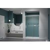 Radaway IDEA WHITE DWJ sprchové dvere 140 x 205 cm, sklo číre 387018-04-01R