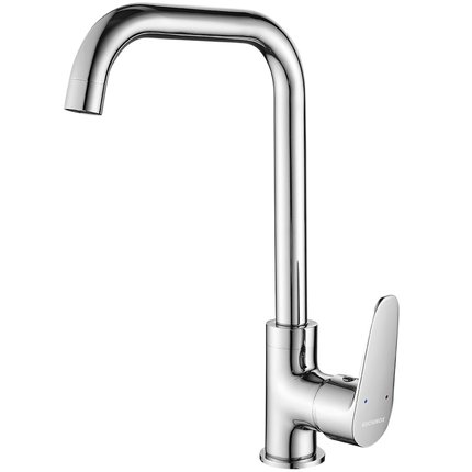 Kuchinox SAGRA drezová vodovodná batéria s výtokom v tvare „L“, chróm BQR_065D