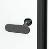 New Trendy NEW SOLEO BLACK sprchové dvere 70 x 195 cm, číre sklo, jednokridlové D-0209A