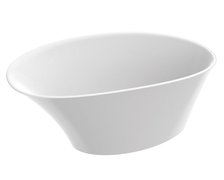 Marmorin Sofi voľne stojaca vaňa z liateho mramoru, Biela Matt 1575 x 850 mm P_W_556_02_1575 Matt