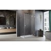 Radaway ESSENZA PRO BRUSHED NIKEL KDJ štvorcový sprchový kút 120 x 120 x 200 cm 10097120-91-01R+10098120-01-01