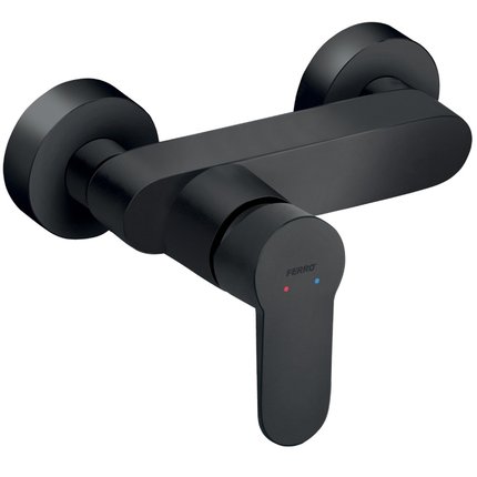 Novaservis FERRO NOSTRIS sprchová batéria bez príslušenstva 150 cm, čierna BNS7BL