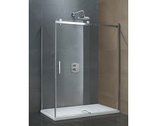 Aquatek TEKNO R43 obdĺžnikový sprchový kút 140 x 80 x 210 cm, sklo číre