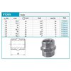 Novaservis VSUVKA - DVOJNIPL 1/4" FT205/8