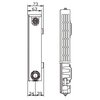 STELRAD PLANAR dekoračný radiator 11K 900 x 1400 mm spodné pripojenie ST-P-11/90/140P