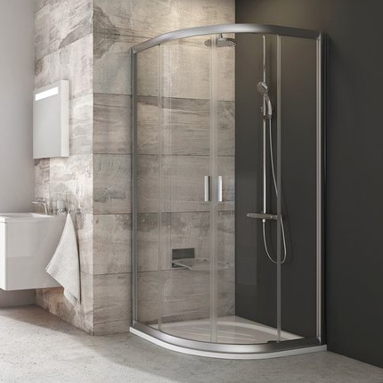 Ravak Blix BLCP4 štvrťkruhový sprchový kút 80 x 80 x 190 cm 3B240U00Z1