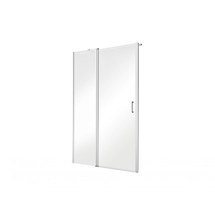 Besco EXO-C sprchové dvere 120 x 190 cm, sklo číre, profil chróm
