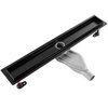 Rea NEOX SUPERFLOW ČIERNY sprchový žľab 70 cm G7806