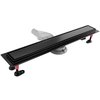 Rea NEOX SUPERFLOW ČIERNY sprchový žľab 70 cm G7806