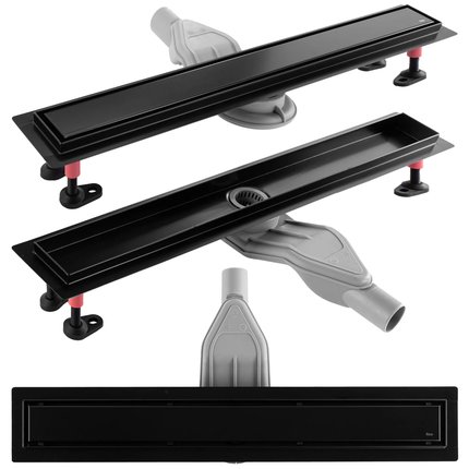 Rea NEOX SUPERFLOW ČIERNY sprchový žľab 70 cm G7806