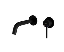 Besco ILLUSION podomietková umývadlová vodovodná batéria čierna matná BU-IS-CZ