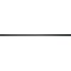 Domino Steel Black2 listela lesklá 119,8 x 2,3 cm