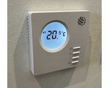Land digitálny pod omietkový termostat, farba biela WB‑707 (biely)