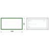 Home SOLID BLACK zrkadlo s LED osvetlením 50 x 100 cm