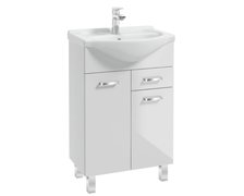 Defra Mea D55 - Kúpeľňová skrinka s umývadlom 53 x 31 cm (207-D-05506+1521)