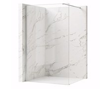 Rea Flexi Transparent sprchová zástena 140 x 195 cm sklo číre K9977