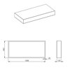Elita Elitstone mramorová konzola 100,8 x 46 cm RE101000016010