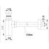 Novoterm keramické umývadlo pultové čierne 51 x 40 cm KR 384 BLM