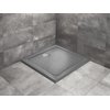 Radaway Doros C Stone antracit akrylátová, štvorcová sprchová vanička 100 x 100 SDRC1010-01-64S
